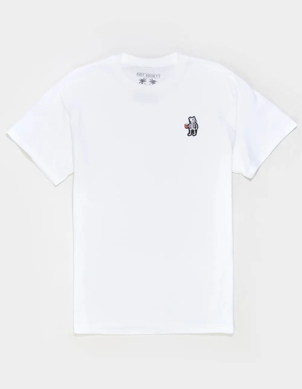 RIOT SOCIETY X-Ray Bear Embroidered Mens Tee