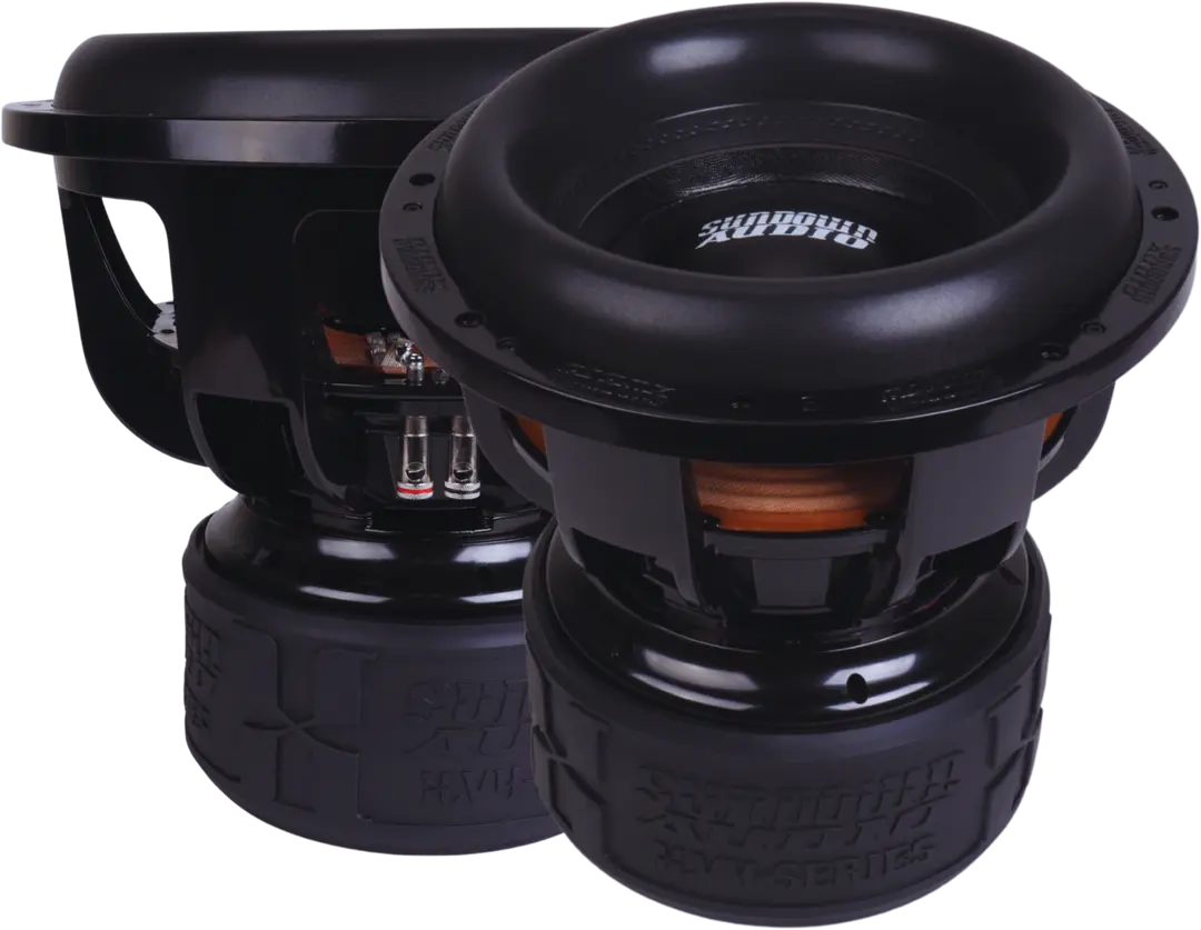 Sundown Audio X-Series XV4 15 in Dual Voice Coil Car Subwoofer - 3000W RMS, 2-Ohm, High-Power Deep Bass Component, Optimized 9.25″ Motor Design, for Ported Enclosure Car Audio Installation, Subwoofers, 6000W Peak Punch, Robust Cone Engineered
