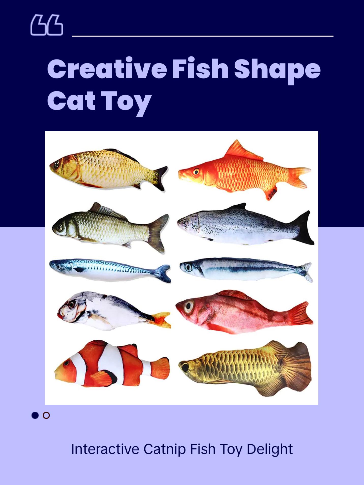Creative Fish Shape Pet Toy