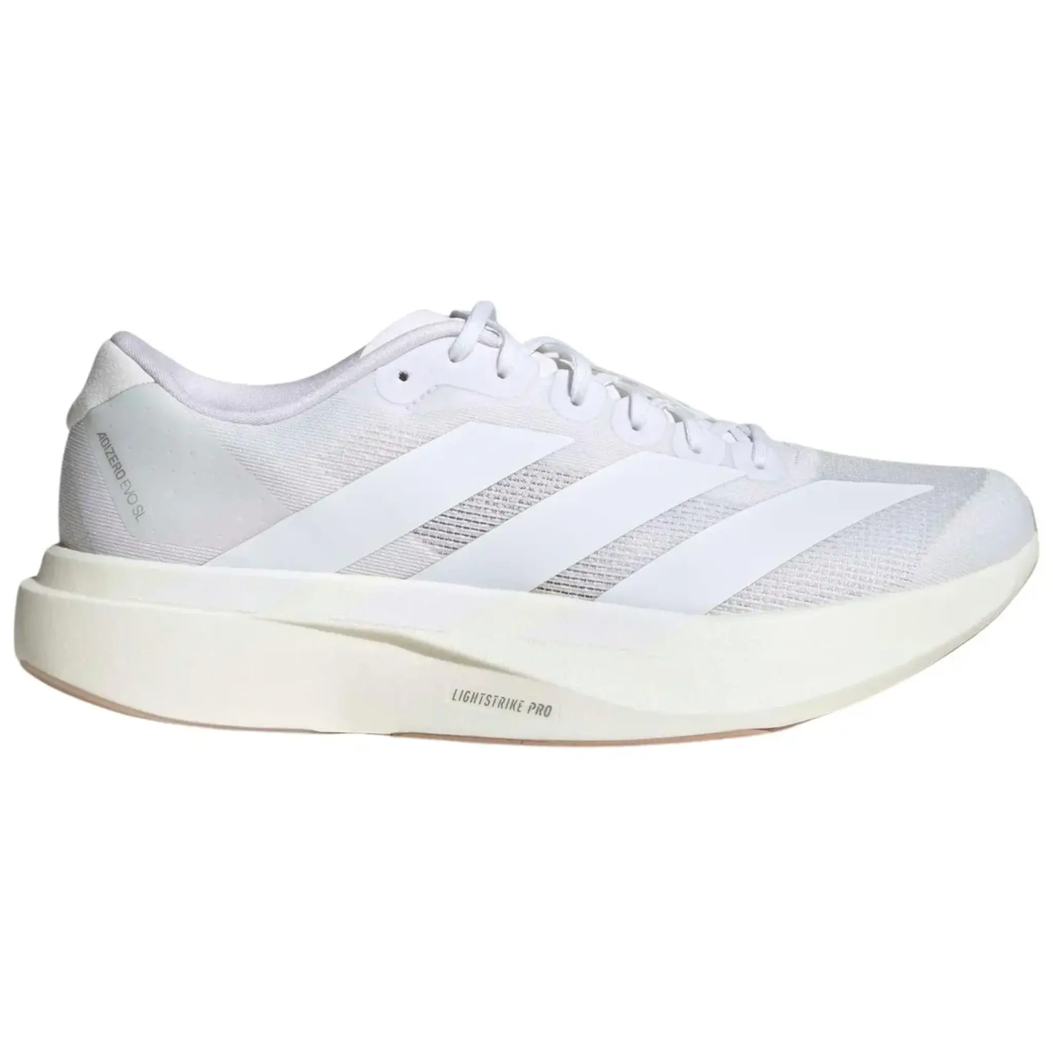 Adidas Men's White/Sandstone Adizero Evo SL Sneakers, KI6923