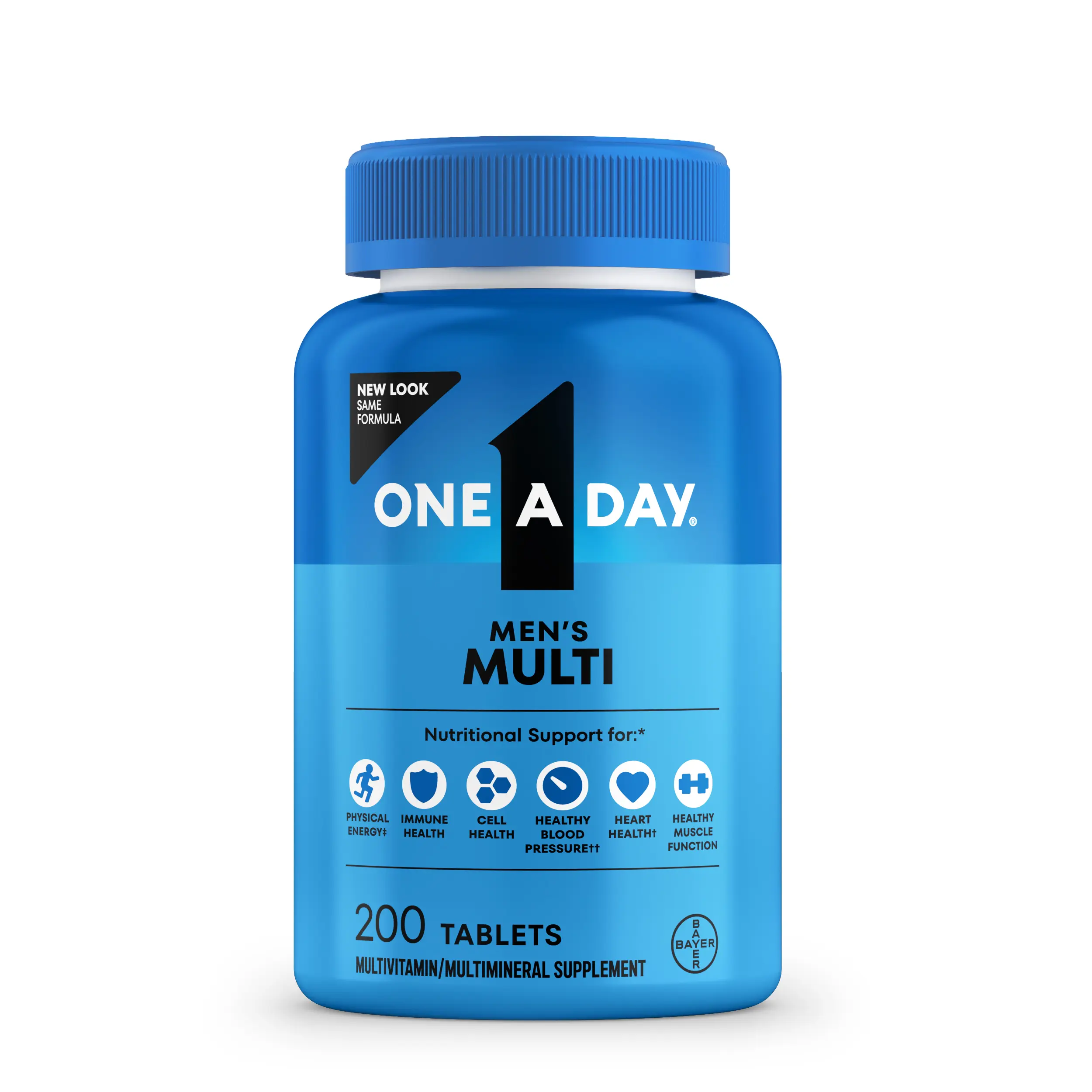 One A Day Men's Multivitamin Daily Health Support 200ct