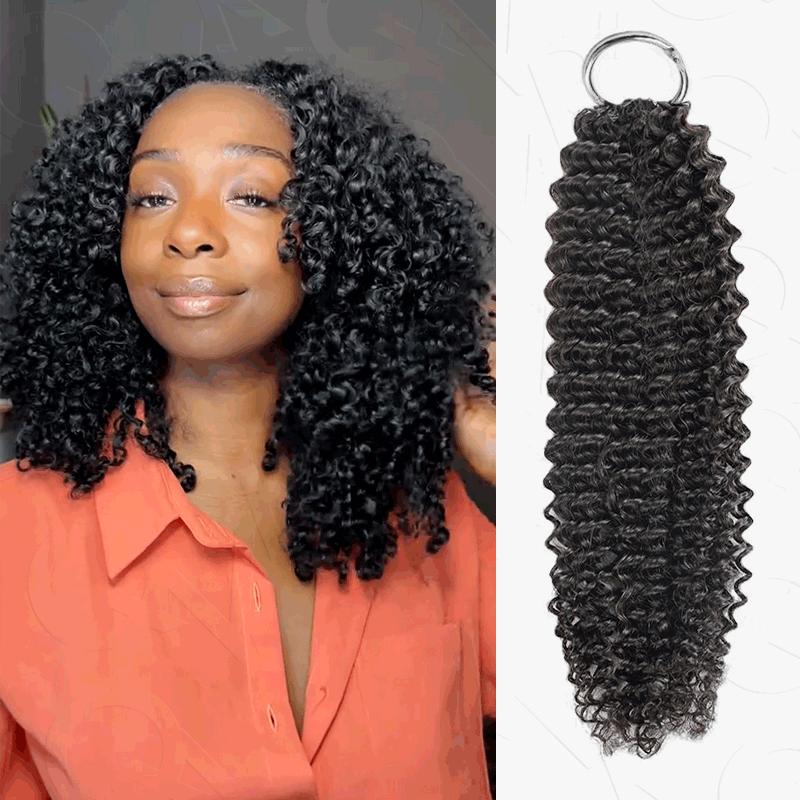QVR Burmese Curly Crochet Hair Twist T2/30 Machine Made Feather Crochet Human Hair Extension 14-24 Inches 100% Human Hair QVR Burmese Curly Crochet Hair Twist T2/30 Machine Made Feather Crochet Human Hair Extension 14-24 Inches 100% Human Hair