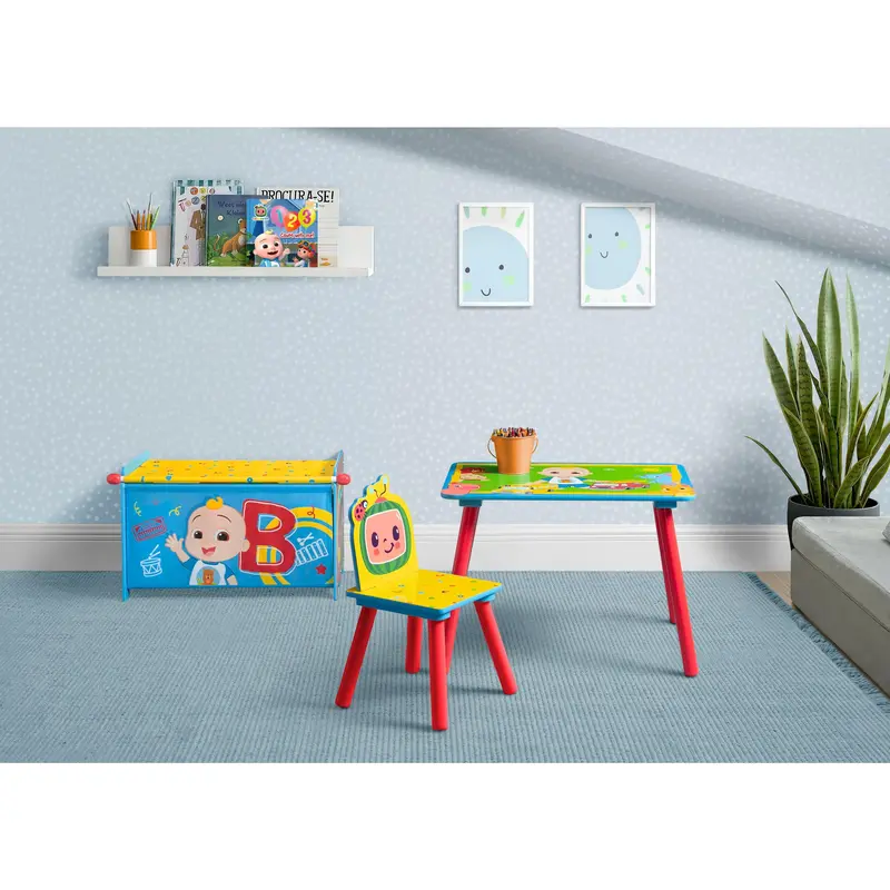 CoComelon 3-Piece Toddler Playroom Set