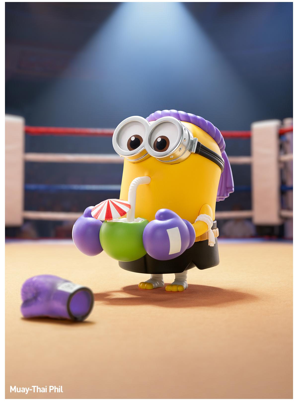 POP MART Minions Bello World Series Figures, Blind Box