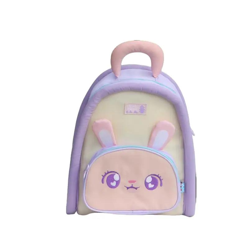 Uiuikumo #481 Capybara Double Shoulder Bag Cute Capybara Backpack Waterproof Dirt-resistant Adorable Schoolbag