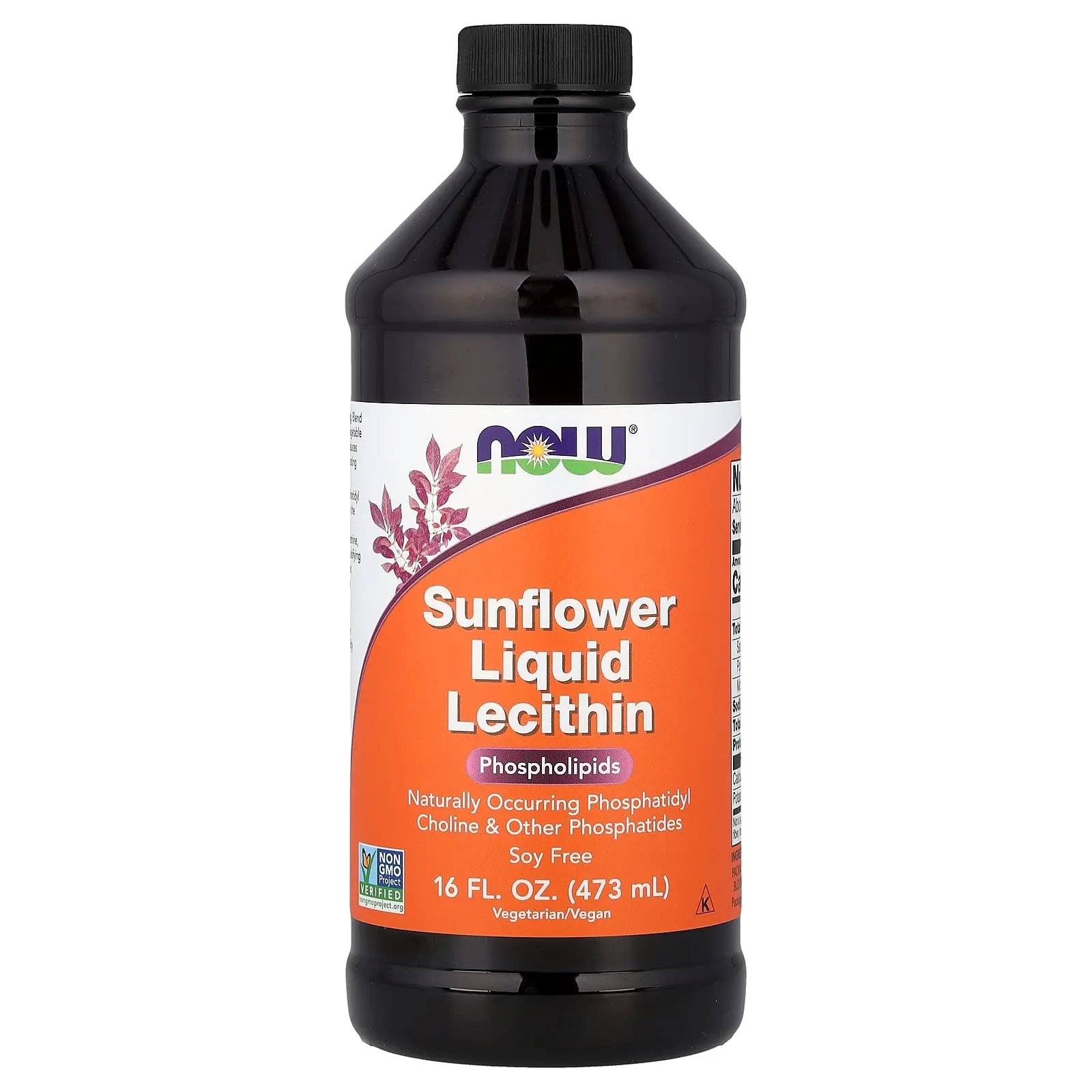 NOW Foods Sunflower Liquid Lecithin, 16 fl oz (473 ml) NOW Foods Sunflower Liquid Lecithin, 16 fl oz (473 ml)