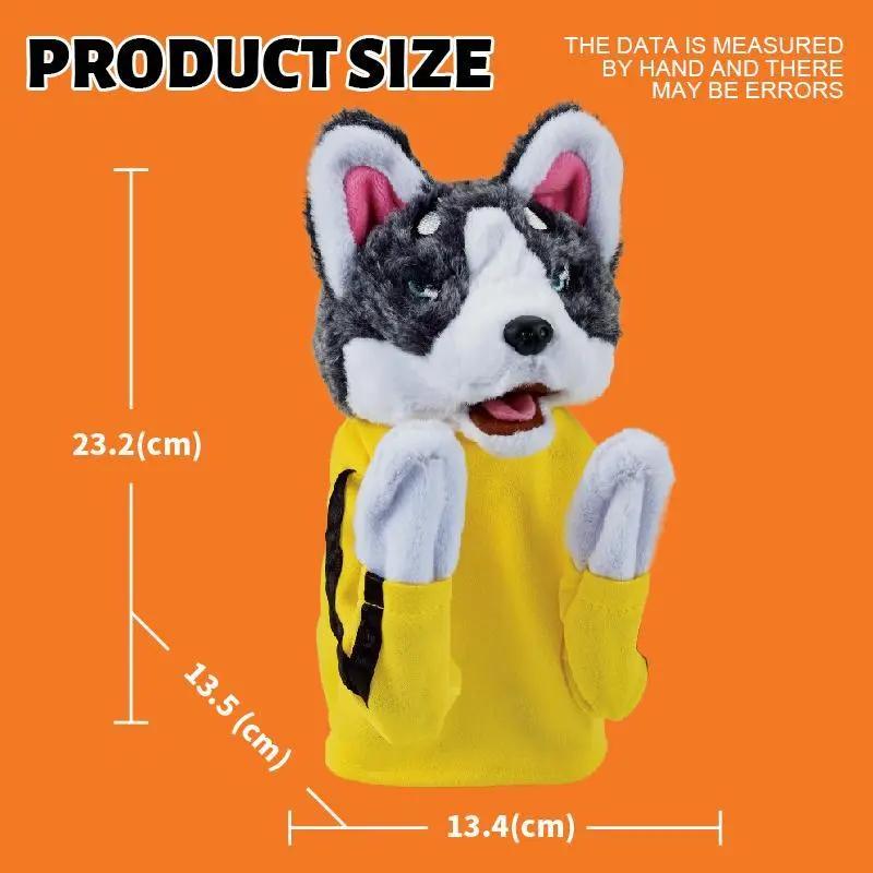 Boxing Dog Hand Puppet Toy - Entertaining Storytime Accessory for Kids, Easy-to-Use Unique Design for Play, Versatile Gift Idea for Dog Lovers tiktokshopbacktoschool