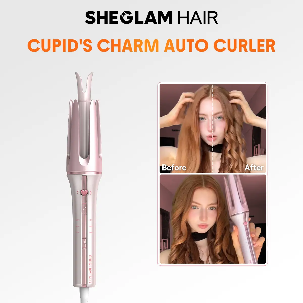 New- Instant Curler -Pink