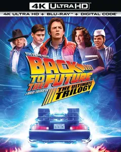 Back to the Future: The Ultimate Trilogy  [4K ULTRA HD BLU-RAY MOVIE] With Blu-Ray, 4K Mastering, Boxed Set, , Dolby, Digital Theater System, Dubbed, Subtitled, Ac-3/Dolby Digital