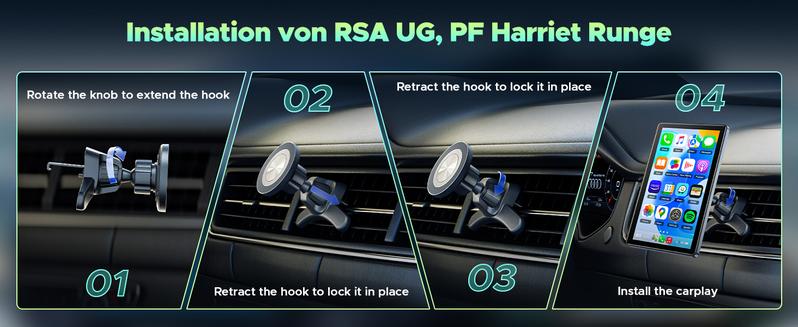 【Valentines】LAMTTO 7-Inch Wireless CarPlay Screen, Portrait & Landscape Display, CarPlay/Android Auto Compatible, AUX/Bluetooth/Speaker Output, Perfect Upgrade for Older Cars