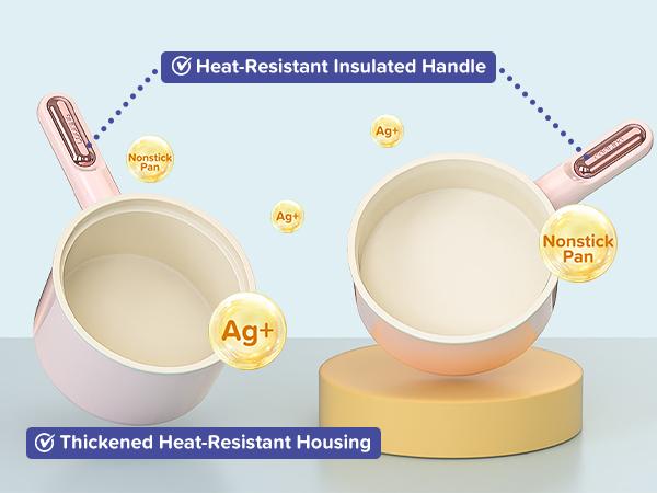 Gotoofun Pink Double Stove Children's Real Cooking Kitchen Set Safe Mini Kitchen for Boys Girls Compact Multifunctional Cooking Toys Montessori Gift for Girls/Boys 8–12