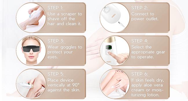 At-Home IPL Hair Removal Device, Permanent Facial Laser Hair Removal Device for Women and Men, FDA Cleared Comfort Comfort At-Home IPL Hair Removal Device, Permanent Facial Laser Hair Removal Device for Women and Men, FDA Cleared Comfort Comfort