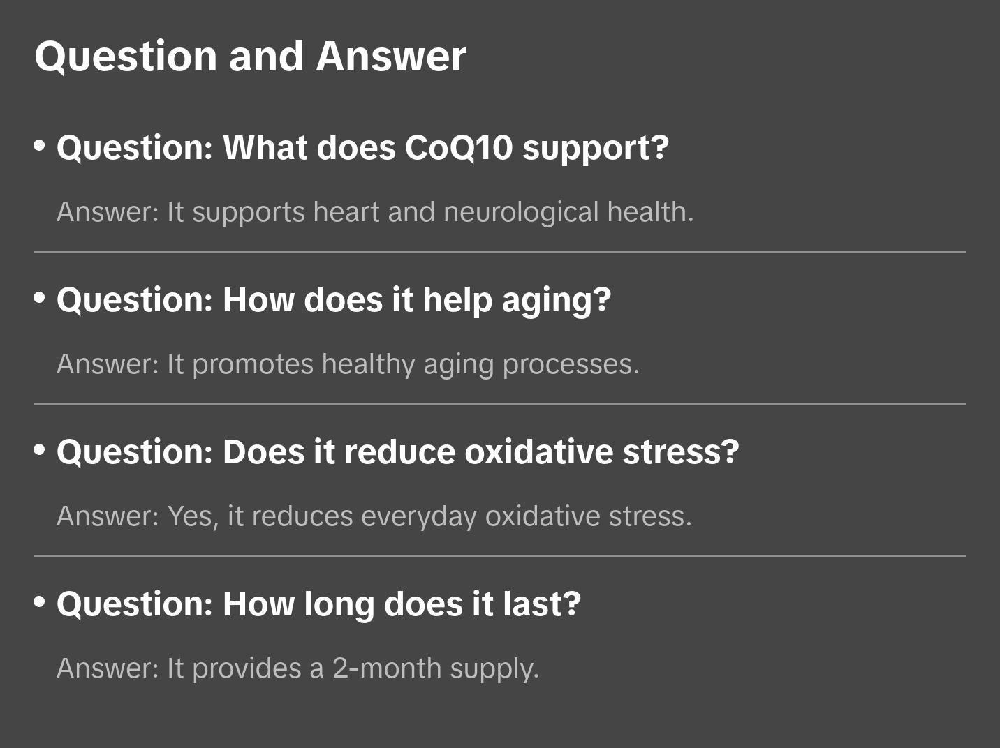 1MD Nutrition CoQ10 - Heart Health & Cellular Energy Production - Coenzyme Q10 Antioxidant Softgel Health Supplement - 2-Month Supply