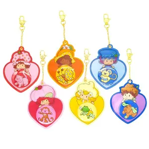 Whatever Makes You Happy Strawberry Shortcake Character Button Holder Blind Box Buttons