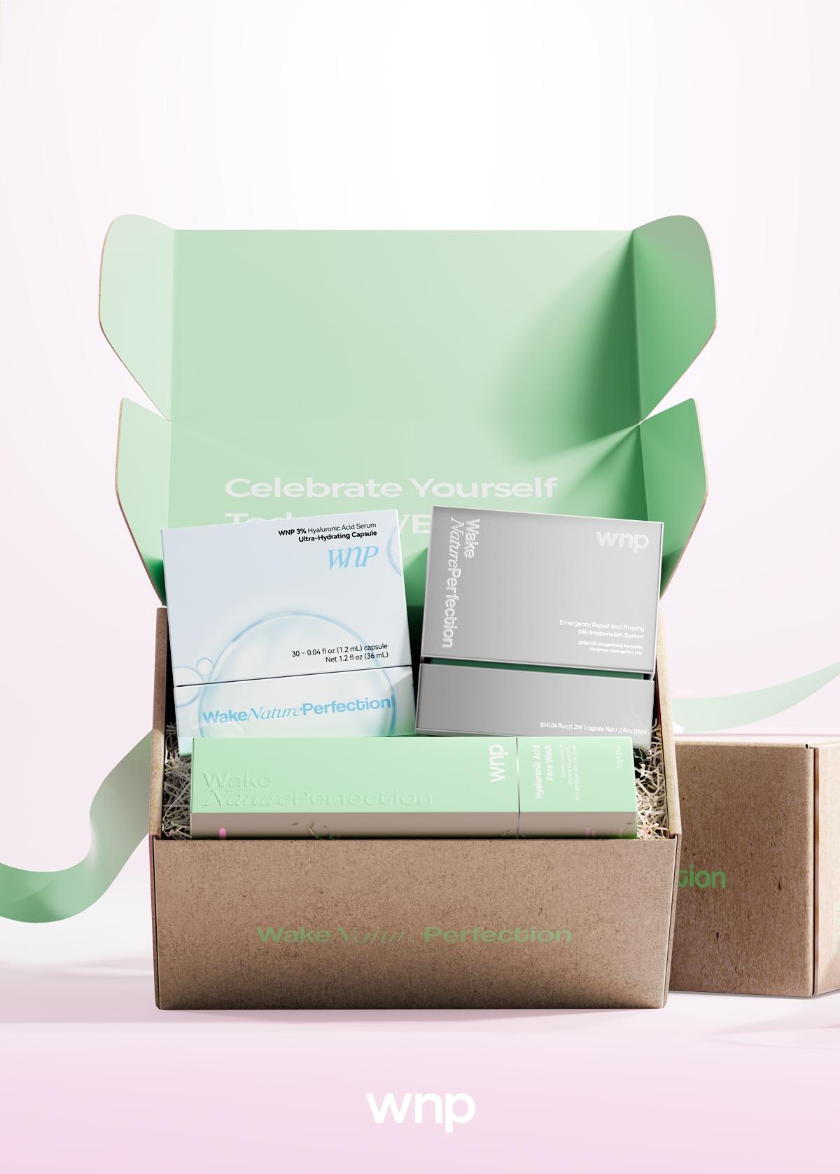[WNP Official] The Essentials Skincare Set|3xCollagen Tubes collagen | tighten smoothes fine line | 4DHyaluronic Acid Tubes 3% Hyaluronic Acid Erase parchedwrinkles |WNP Hyaluronic Acid Face WashiGentle DeepCleansing for Sensitive Skin