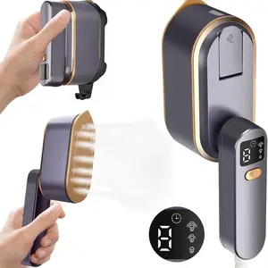 【2026】Travel Steamer Iron for Clothes,1200W Handheld Size Portable Travel Steamer, 3 Steam Levels Clothes Steamer with LCD Screen, 10S Fast Heat-up Steamer for Dress Shirt Home Travel