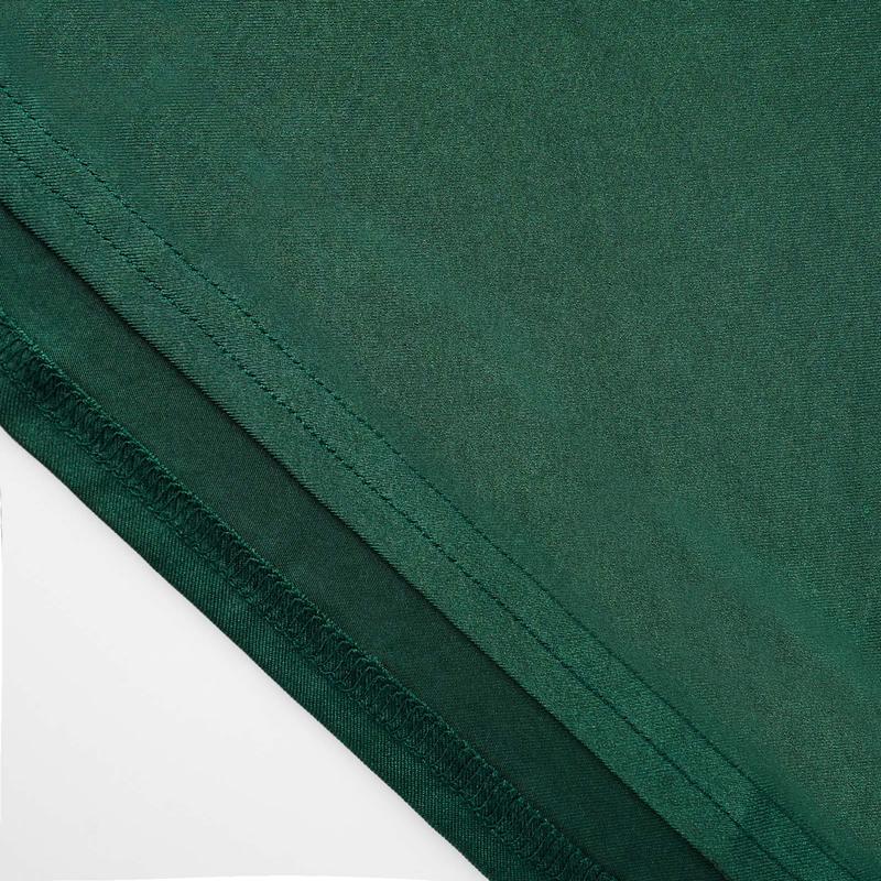 LikeMyChoice Elegant Draped One Shoulder Cocktail Maxi Dress in Rich Green for Sophisticated Occasions