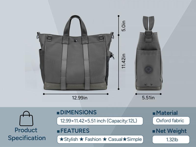 travel inspira Laptop Tote Bag for Women/Men, Versatile Work Bag with Adjustable Shoulder Strap, Water-Repellent Travel-Ready Duffle Bag with Reinforced Bottom for Travel, Work, School and Business travel inspira Laptop Tote Bag for Women/Men, Versatile Work Bag with Adjustable Shoulder Strap, Water-Repellent Travel-Ready Duffle Bag with Reinforced Bottom for Travel, Work, School and Business