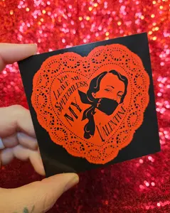 Unforgiven 'Speechless' Fetish Valentine's Day Card