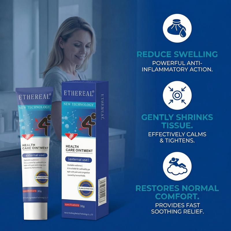 【Guarantee of authenticity】Instant relief Herbal Hemorrhoids Relief Cream for Men & Women – Anti-Itch, Burning & Discomfort Treatment Ointment, Soothing Body Care, 20g/0.7 Oz-A Remedies Skin body glaze-710