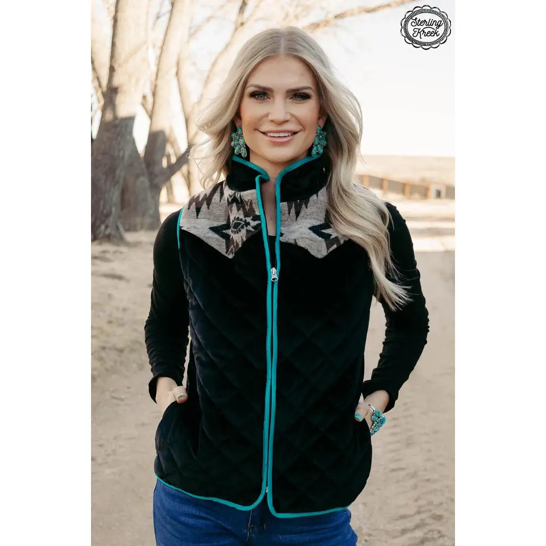 Zip Me Up Aztec Vest