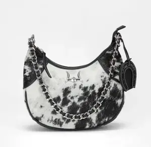 Loyal West Lueve Hairon Leather Bag