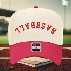 Upside Down Baseball Hat: Embroidered Trucker Cap