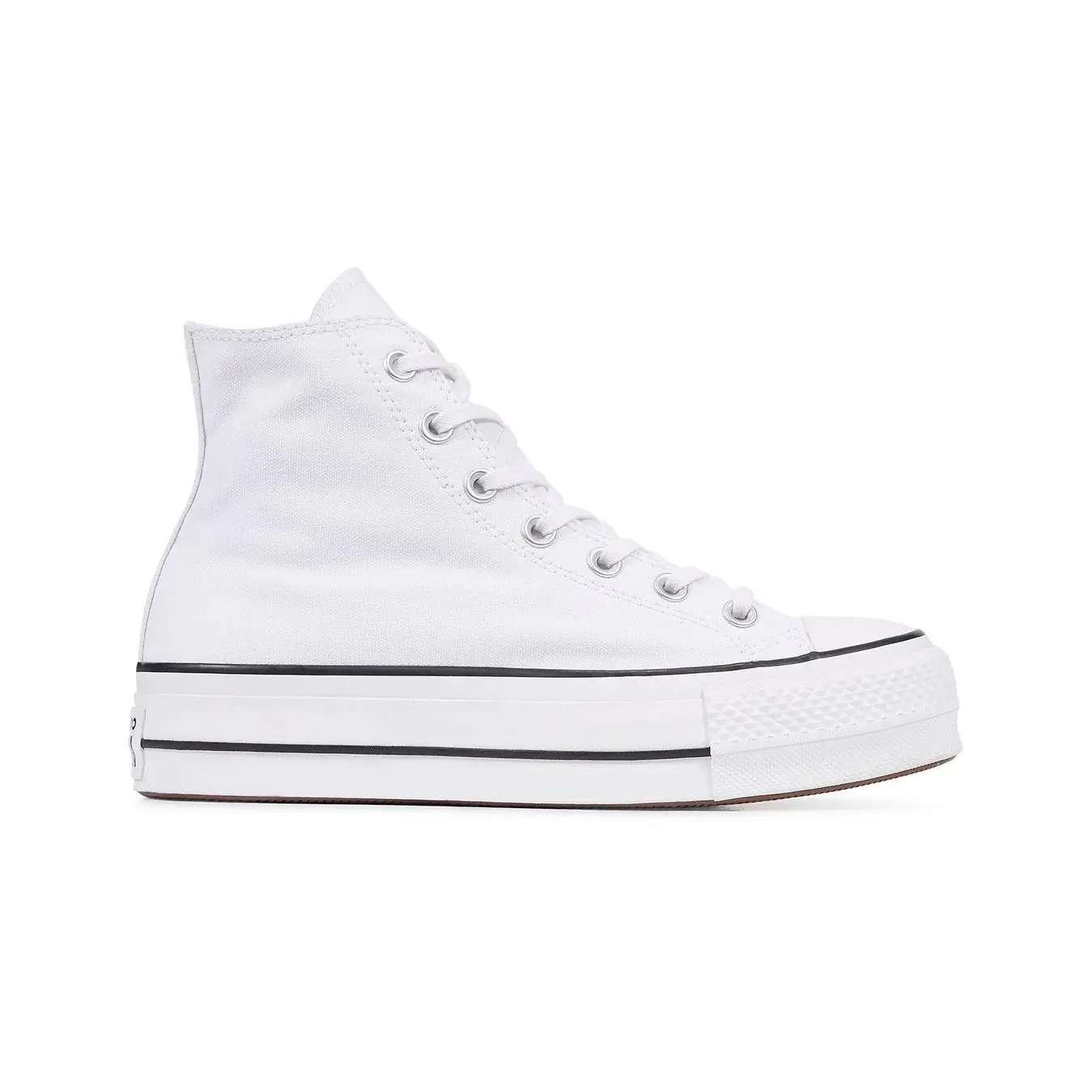 Converse Womens Chuck Taylor All Star Lift Platform Hightop Shoes - Optical White 560846C
