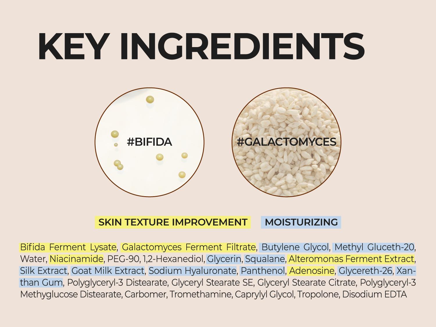 [numbuzin official shop] No.3 Serum | Skin Softening Serum | Pores, Textured, Bumpy, Rough to Glass Skin | Bifida, Galactomyces, Niacinamide, Adenosine, Panthenol | 1.69 fl. oz.