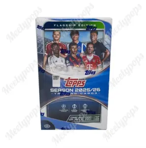 2025-26 Topps UEFA Club Competitions Soccer Hobby Box