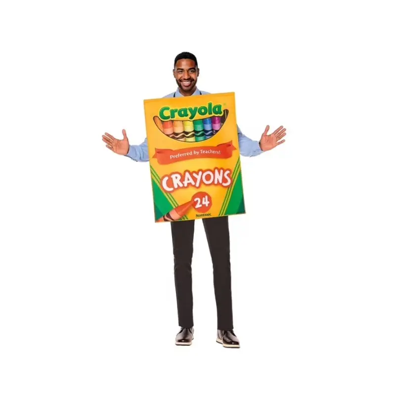 Crayola Crayon Box - Foam - Licensed Costume - Adult One Size