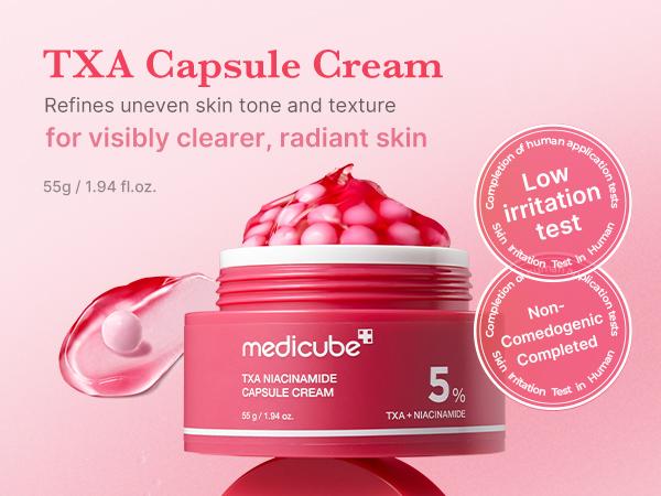 [medicube] TXA + Niacinamide Glow Duo | Tranexamic Acid, Niacinamide, Uneven Skin Tone, Korean Skincare, Glowy Skin