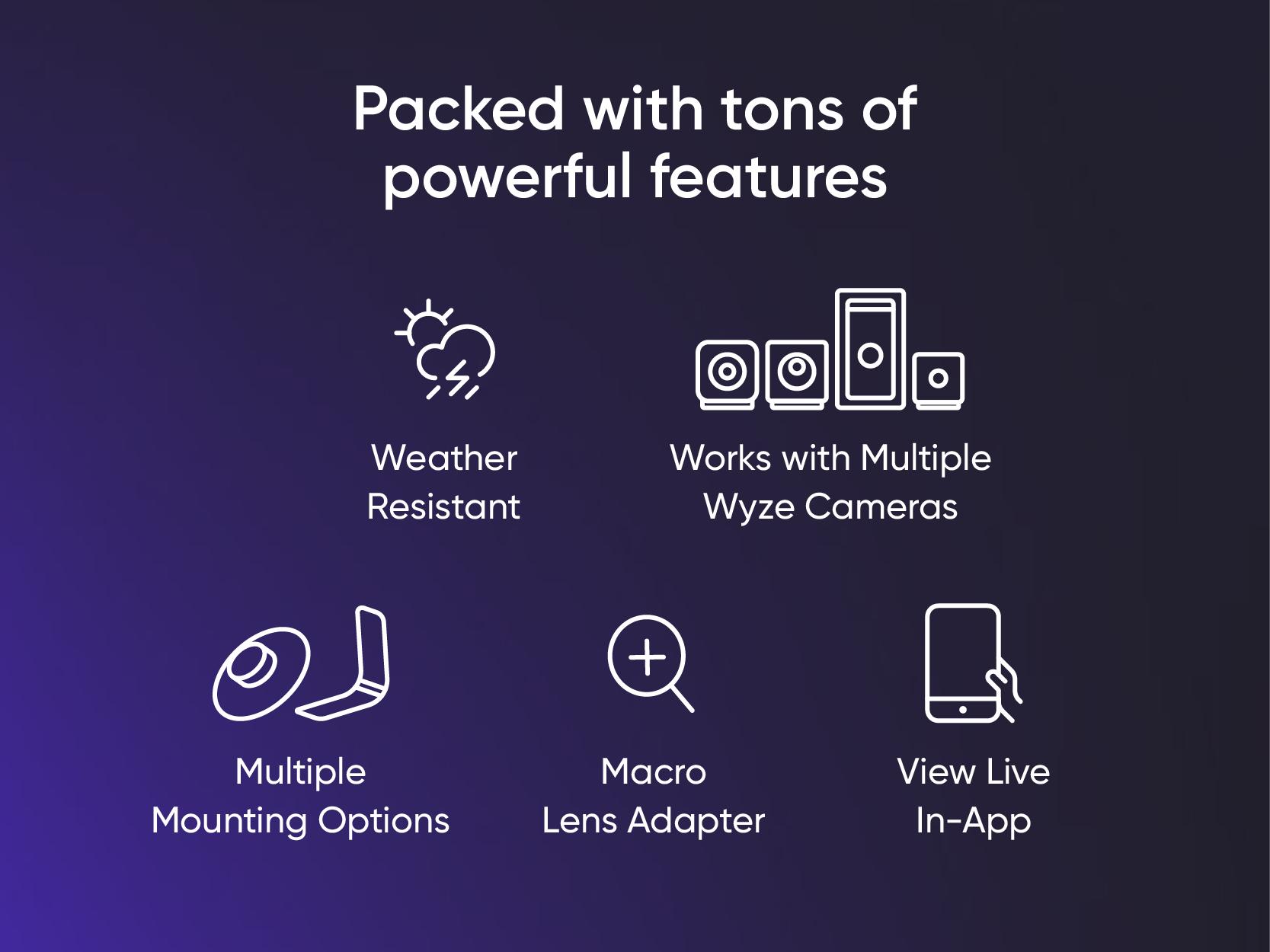 Wyze Bird Feeder with HD Camera — View & Record Live Video of Feathered Visitors with Your Favorite Wyze Camera