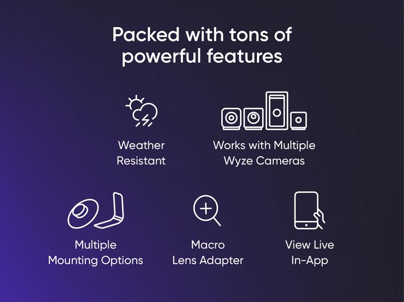 Wyze Bird Feeder with HD Camera — View & Record Live Video of Feathered Visitors with Your Favorite Wyze Camera