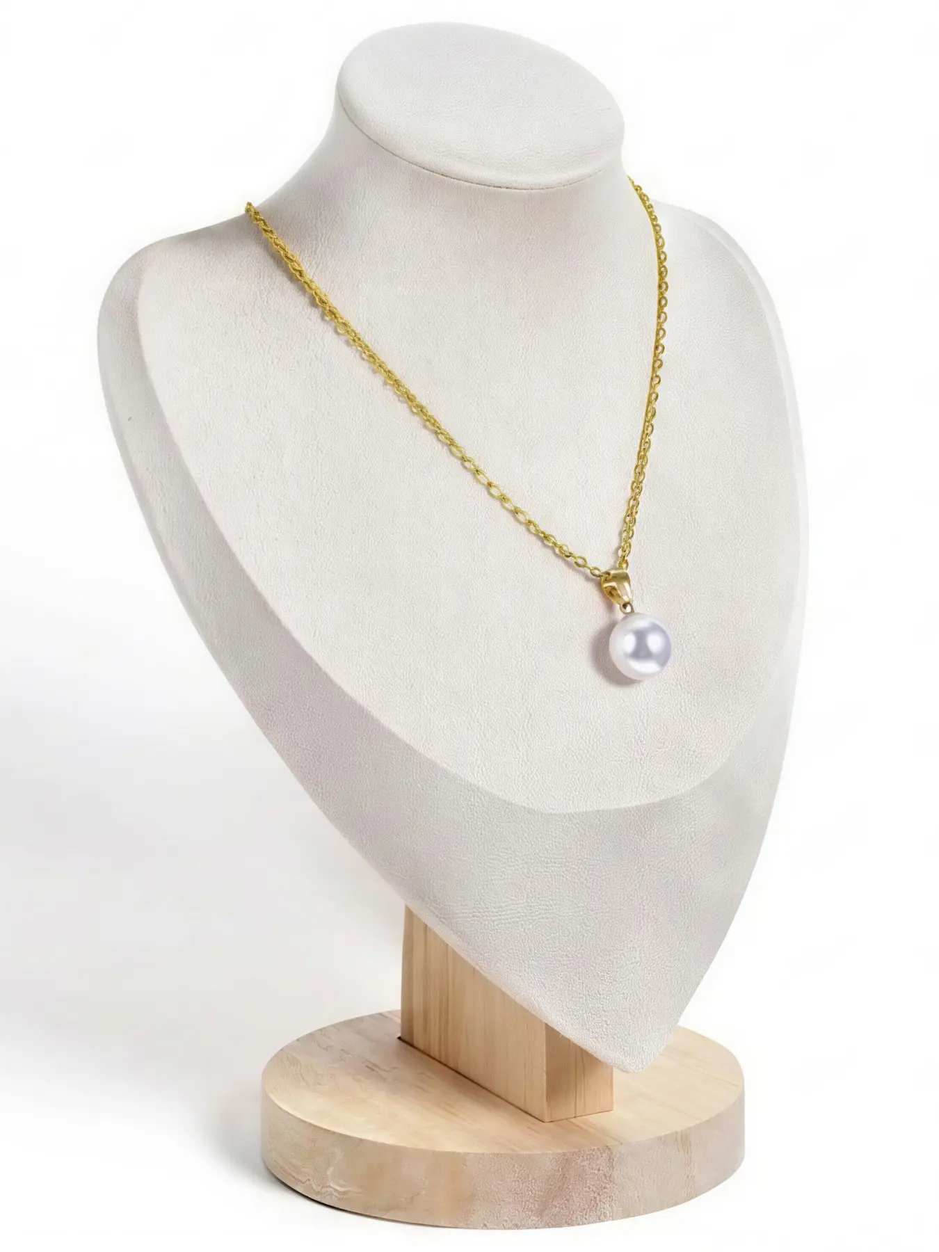 Versatile Necklace Bust Stand for Jewelry Storage, Retail Display, Displaying & Product Photography