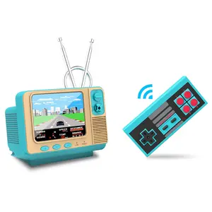 GV300S Retro Games Console with 308 Classic FC Games 3.0" TFT Screen Handheld Controller TV Support Rechargeable Battery Ideal Gift for Kids Adults built-in classic game