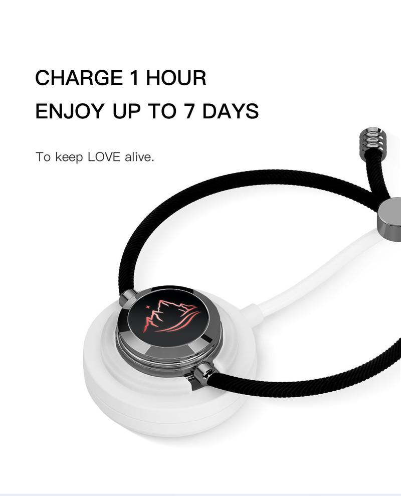 totwoo Mountain&Sea  Long Distance Touch Bracelets  Functional Love Connect Gift For Boyfriend or Girlfriend or your Family