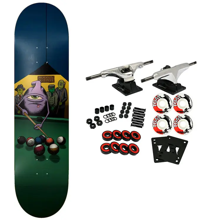 Toy Machine Skateboard Complete Willard Hustler 8.25" x 31.63"