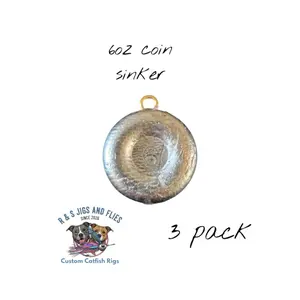 6 ounce coin sinker