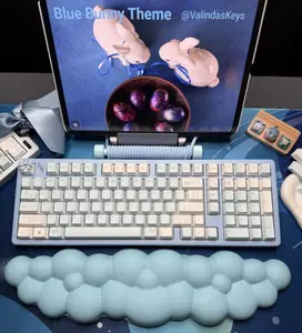 Blue Bunny Theme Mechanical Keyboard Full Set
