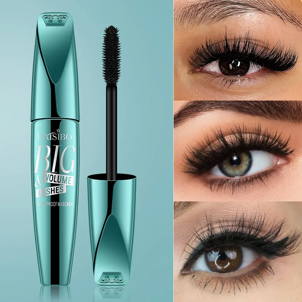 BIG Volume Voluminous Mascara | Makeup Mascara Luxe Waterproof Formula, 24H Long-Lasting Curling Wear, Sweat & Smudge-Proof, Lightweight Cream Texture for Stunning Lashes Volumizing Mascara