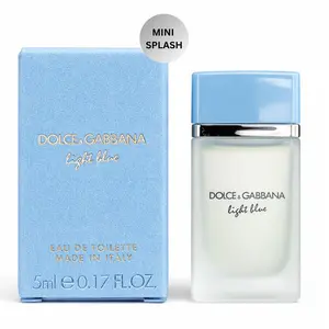 Dolce & Gabbana Light Blue Eau de Toilette For Women Miniature Splash