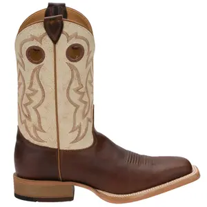 Justin Boots Mens Caddo Square Toe Pull On  Casual Boots Mid Calf - Brown