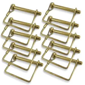 3 Pcs Square Wire Lock Pins, 5/16 x 2-3/4