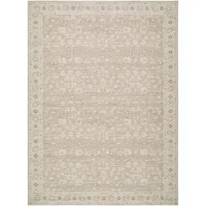 Nabela Noor Home x Livabliss Asha IV Machine Woven Rug, Beige