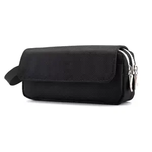 ALIKPOP Cute Marker Pen Organizer Big Storage Pen Pouch Bag for Office Supplies Makeup Bag toiletry bag