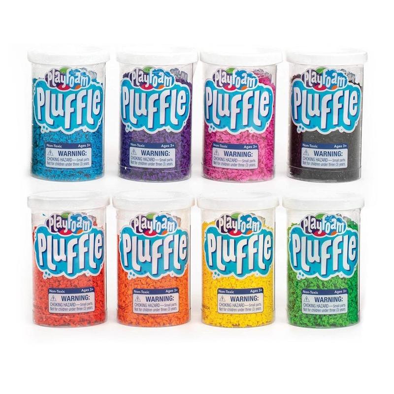 Educational Insights Playfoam Pluffle Mini 8-Pack for Ages 3+ | Soft, Flowing Sensory Toy | Non-Toxic, Gluten-Free | Perfect for Sensory Bins & Fine Motor Skill Development - Crafting Kit