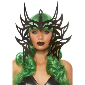 Glitter Die Warrior Die Cut headpiece