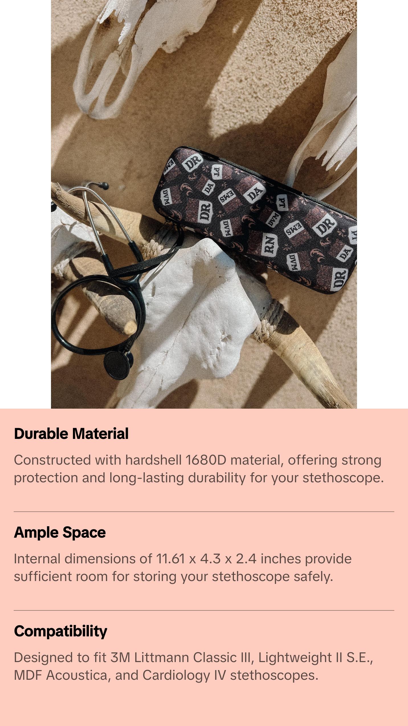 Back Number for Brainiacs Stethoscope Case