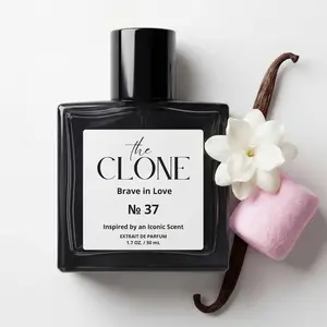 Brave in Love No 37 Inspired by Love Don't Be Shy EDP Spray 1.7 Oz 50 Ml Enchanting Fragrance Elegant Scent Aromatic Citrusy Perfume Orange Blossom Top Notes